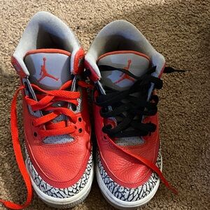 Kids Red and Black Sneakers